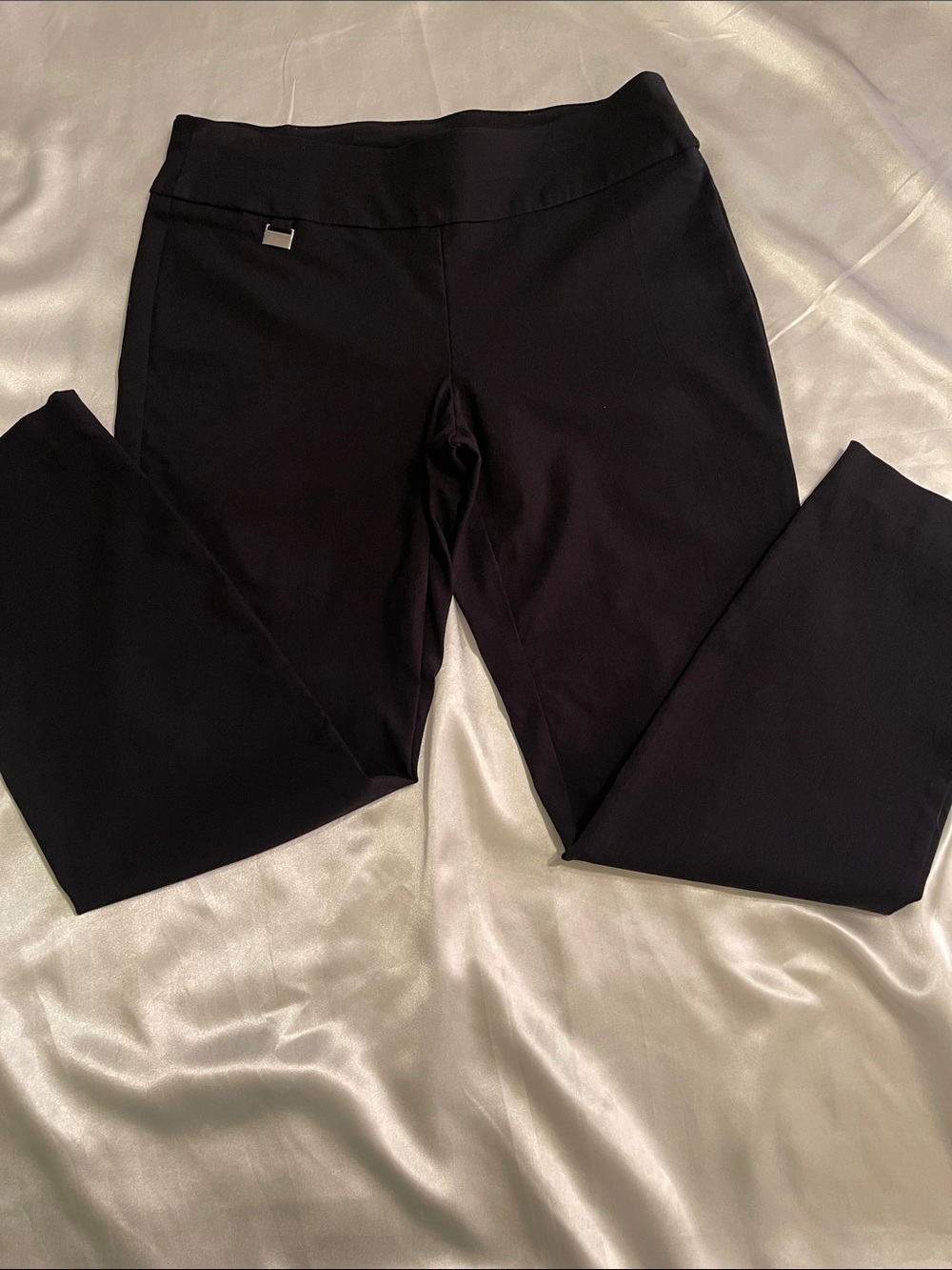 Alfani Black Stretch Bootcut Pants